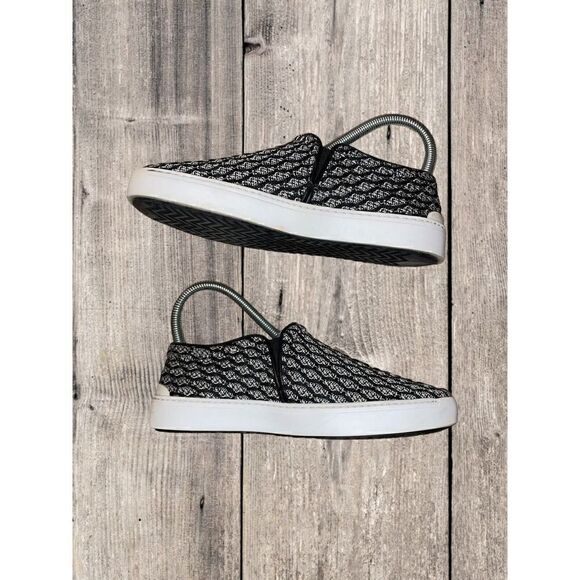 Rag & Bone Kent Knit Slip On Shoes Sneakers Black White Women’s Size 5 - Picture 5 of 9